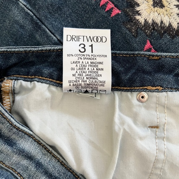 Driftwood “The Colette” High Rise Jeans Size 31 Style DW-P40373A - Picture 11 of 12